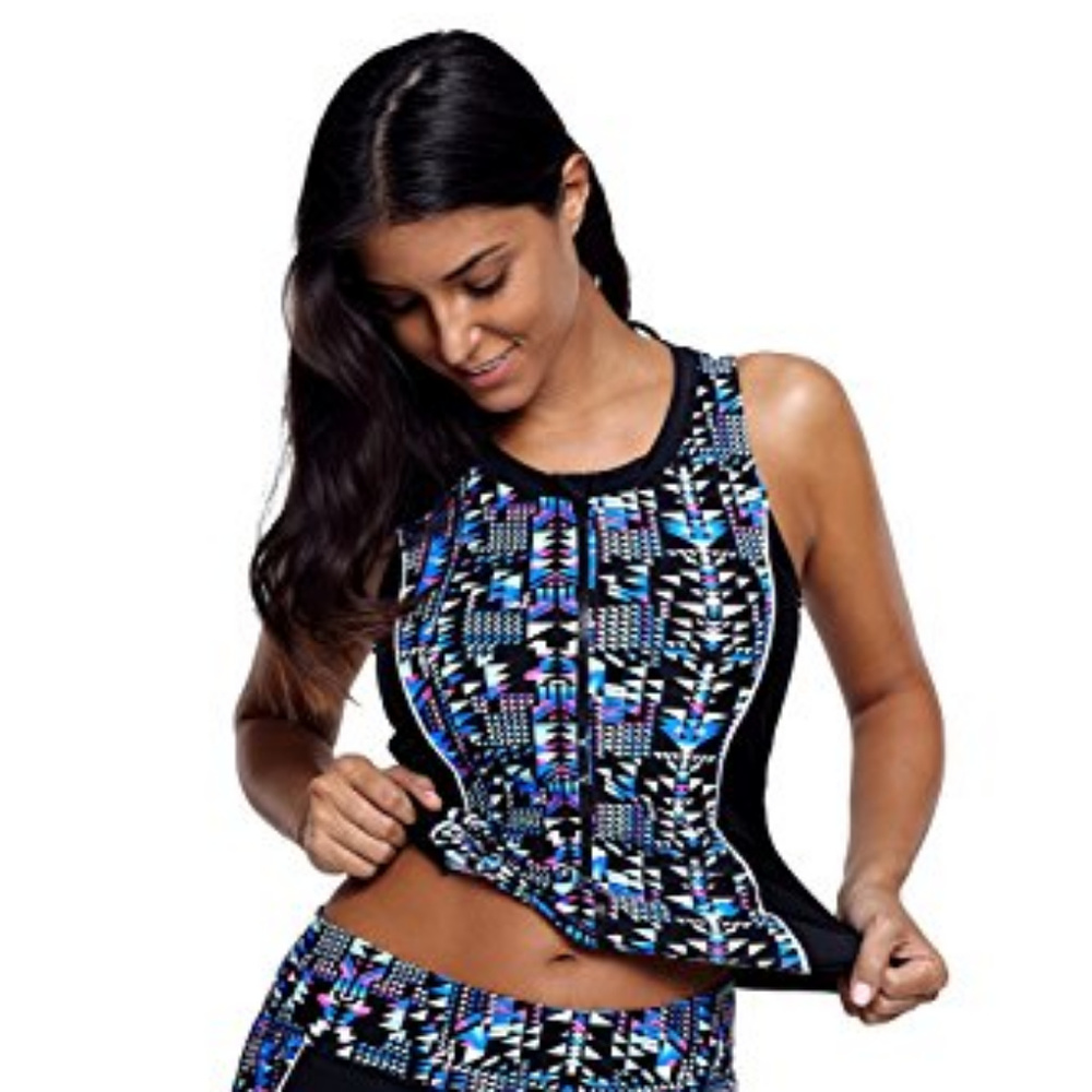 NWT Bdcoco Tankini Two Piece Swimsuit, Large